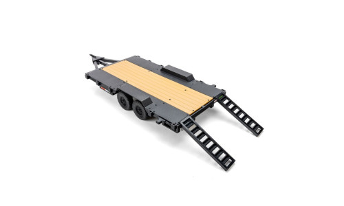 Axial 1/10 Flat Bed Vehicle Trailer AXI-3409# offering durable frame, realistic proportions and SCX10 crawler styling