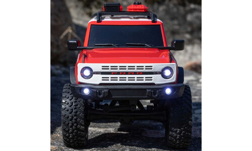 Axial AXI00006V2T6 1/24 SCX24 Ford Bronco Heritage Edition 4X4 RTR - Red Spektrum Electronics RC Truck