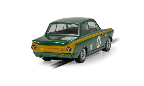 Scalextric Ford Lotus Cortina - Goodwood 2023 - Andrew Jordan & David Dickenson C4540 Rear-Right