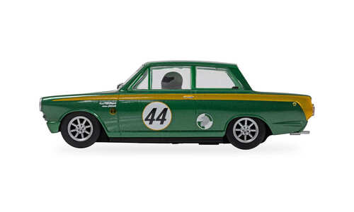 Scalextric Ford Lotus Cortina - Goodwood 2023 - Andrew Jordan & David Dickenson C4540 Side