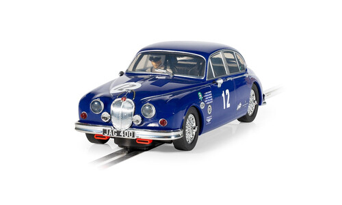 Scalextric Jaguar MK2 - Grant Williams Racing C4596 Front-Left