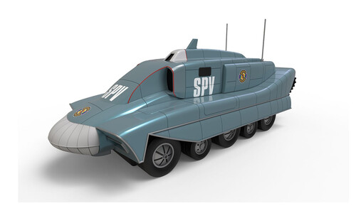 Scalextric Spectrum Pursuit Vehicle (SPV) - Captain Scarlet C4605 Front-Left