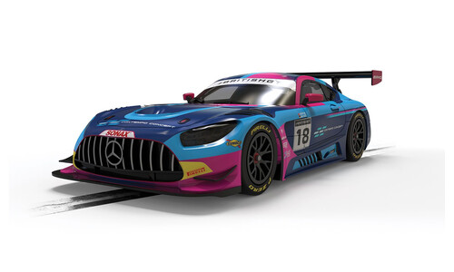 Scalextric Mercedes AMG GT3 - British GT 2024 - 2Seas Motorsport C4623 Front-Left