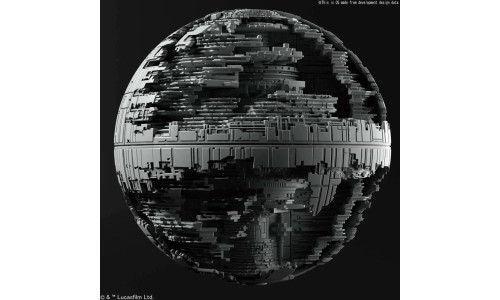 Bandai 5063852 – detailed miniatures of Death Star II and Star Destroyer from Return of the Jedi