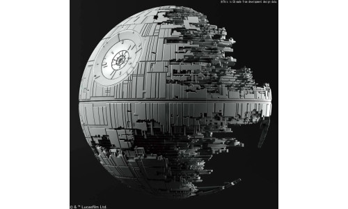 Bandai Star Wars kit – recreate Ralph McQuarrie’s concept art with Death Star and Star Destroyer