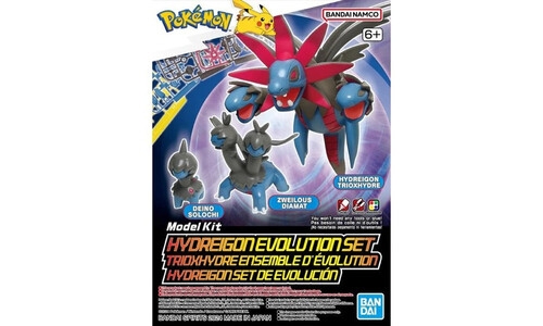 Bandai Pokemon Model Kit Hydreigon Evolution Set 5066562