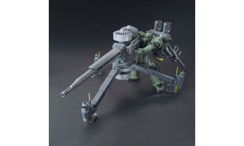 HG 1/144 Zaku II + Big Gun Set Bandai 5068501 Plastic Model