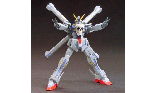 Bandai HGBF Crossbone Gundam Maou – 1/144 scale kit (5069220) with skull satellite cannon gimmick