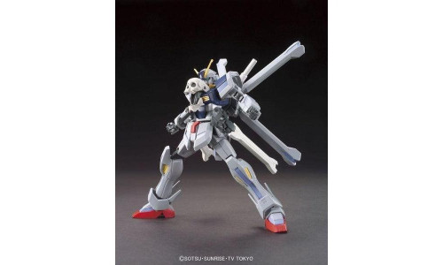 Crossbone Gundam Maou – Bandai HGBF 1/144 Gunpla (5069220) with beam saber, buster gun, and V-sign hand parts