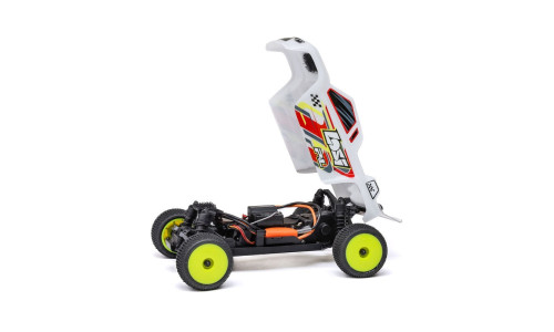 Micro-T 2S 2WD RTR Stadium Truck Losi 1/28 Scale White Durable Off-Road Racer