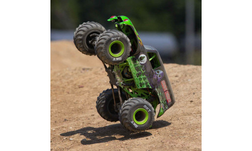 Losi 1/18 LMT – mini monster truck with aluminum chassis and rugged driveline