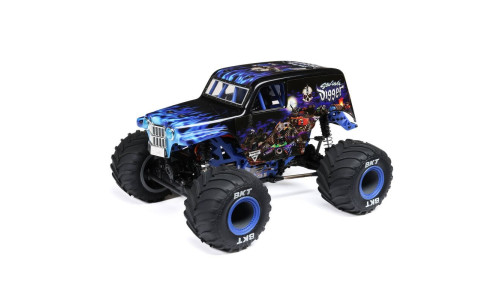 Losi Mini LMT Son Uva Digger – 1/18 scale blue RC monster truck