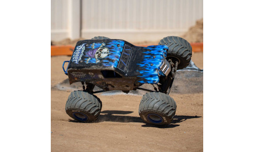 Losi LMT 2.0 1/8 Brushless Monster Truck RTR Blue – officially licensed Monster Jam Grave Digger body