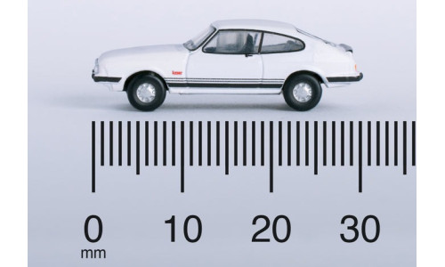 Oxford Diecast 1/148 Ford Capri Mk3 Diamond White - 1980s Laser Edition Model