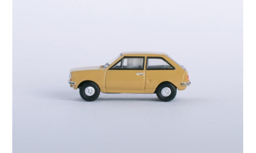 Ford Fiesta MK1 1/148 Scale Model - Oxford Diecast Nevada Beige Edition