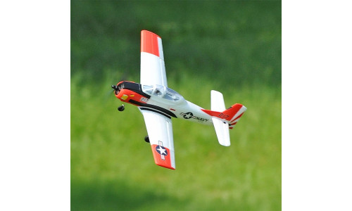 Prime RC Mini T28 Trojan Red RTF Mode 2 featuring fine surface detailing, stable flight characteristics and beginner‑friendly handling