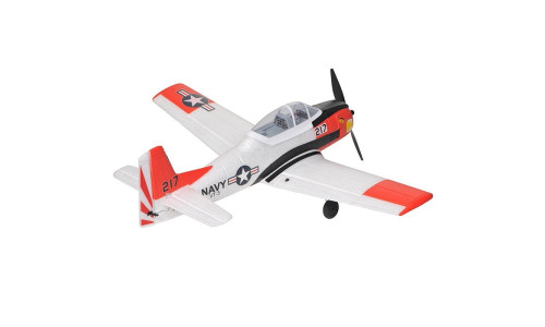 Prime RC Mini T28 Trojan RTF Mode 2 Red with durable airframe, scale‑inspired markings and smooth electric flight performance