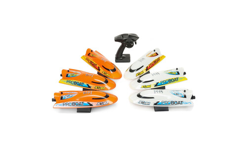 Pro Boat Jet Jam V2 12" Self-Righting Pool Racer RTR - Orange High-Speed RC Boat
