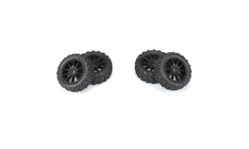 Badlands MX 1.9" Buggy Tires Pro-Line PRO1024610 - Designed for Typhon GROM