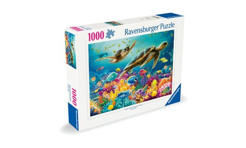 Ravensburger Blue Underwater World Puzzle 1000 pieces (RB00577-3) with colourful marine life artwork