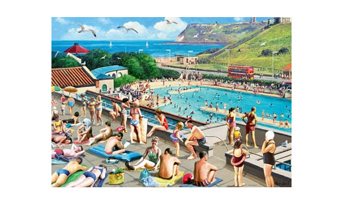 Ravensburger RB01171-2 Leisure Days Scarborough Puzzle 1000 Pieces