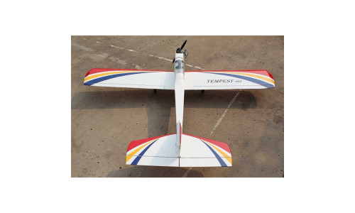 Seagull Tempest Dragon 15cc SEA-313# showcasing bright colour scheme, stable flight characteristics and clean wing design
