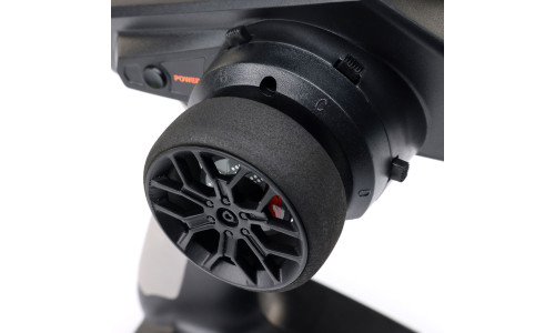 Spektrum DXC+ SPMR6130 12-channel transmitter offering precise steering and throttle control with modern telemetry support