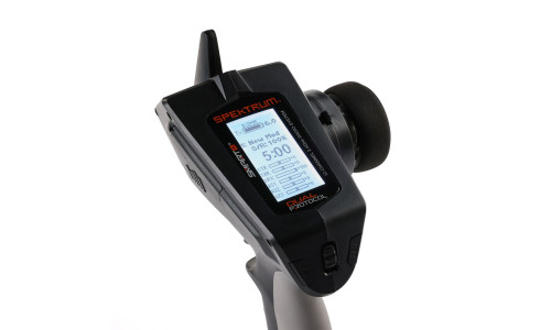 Spektrum DXC+ 12-channel transmitter only (SPMR6130) with ergonomic grip, clear display and reliable signal performance