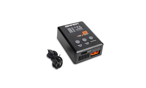 Spektrum SPMX1032 2S 5000mAh Smart LiPo and S100 Smart Charger bundle for RC cars and trucks