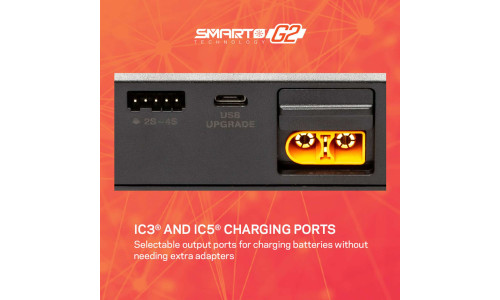 Spektrum SPMXC2050AU 55W S155 Smart Charger offering reliable AC charging and G2 battery compatibility