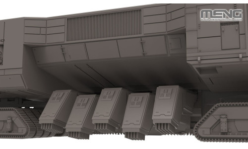 Meng SS-020 Spice Harvester model kit featuring fine surface detailing, articulated components and accurate proportions