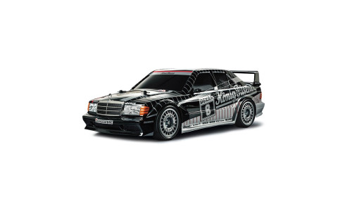 Tamiya 1/10 RC Mercedes-Benz 190 E 2.5-16 (58752) with classic touring car styling and detailed bodywork