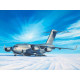 Revell 03747 Boeing C-17A featuring detailed airframe components, strategic airlift styling and accurate scale representation