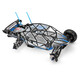 Traxxas Funco Pro Scale Sand Car 2WD RC Buggy - Red X-Series Long-Travel Suspension