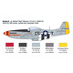 Italeri 1484 1/72 P-51D Mustang Aces Military Jet Replica