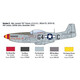 P-51D Mustang Aces Italeri 1484 1/72 Scale Aircraft Model