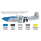 Italeri 1484 1/72 P-51D Mustang Aces Plastic Model Kit