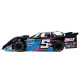 Losi 22S Dirt Oval Late Model 1/10 RTR (LOS-2167T1) with crisp moulding, aggressive styling and durable chassis design