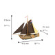 Artesania Latina 1/35 Botter fishing boat kit (22125) featuring precision-cut wooden parts and authentic Dutch design