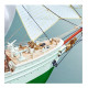 Artesania Latina 22260 dual training ship model kit depicting Juan Sebastián Elcano and Esmeralda in 1/250 scale