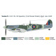Italeri 2843 Spitfire Mk. IX Aces featuring realistic surface textures, classic fighter aircraft lines and premium scale realism