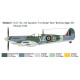 Italeri Spitfire Mk. IX Aces plastic model kit 2843 delivering detailed WWII aviation features, quality construction and collector appeal