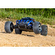 Traxxas Rustler 2WD Bl-2S HD Brushless RC Stadium Truck, Blue 37354-4 Action