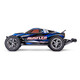 Traxxas Rustler 2WD Bl-2S HD Brushless RC Stadium Truck, Blue 37354-4BLUE Side