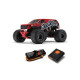 Arrma GORGON 4X2 MEGA 550 Brushed Monster Truck RTR Red Edition ARA3230ST2