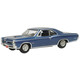 Oxford Pontiac GTO 1966 Fontaine Blue 87PG66001