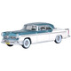 Oxford Diecast Chrysler New Yorker Deluxe Coupe St. Regis 1955 Jade Green/Platinum 1:87 87CNY55004