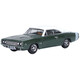 Oxford Diecast 1968 Dodge Charger Racing Greenand White 87DC68005