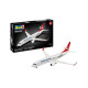 Revell 1/144 scale Boeing 737-800 Turkish Airlines model kit 03772 with decals, detailed engines and landing gear