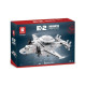Reobrix KJ-600 AWACS Aircraft Brick Model Kit 33029